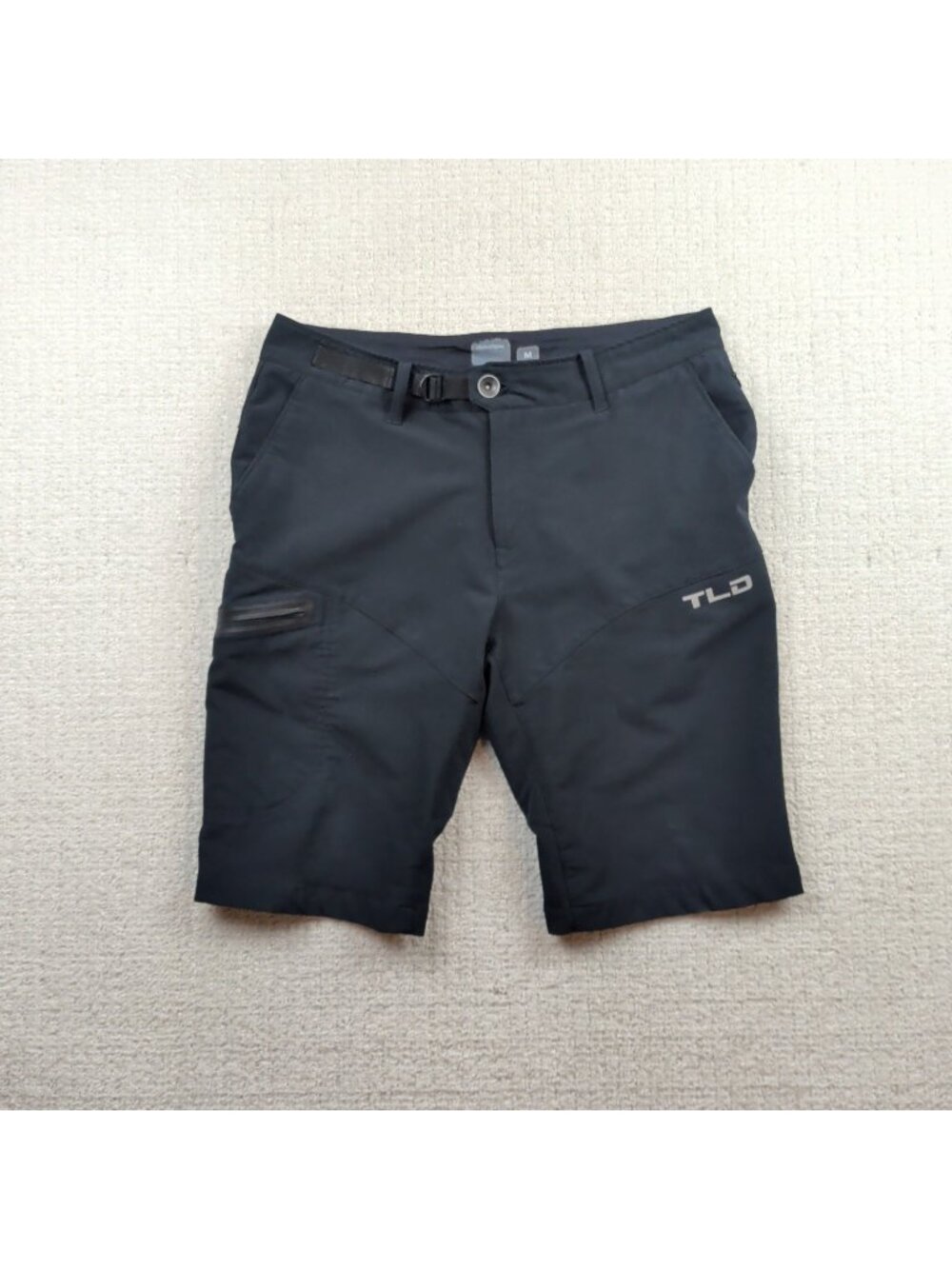 Troy Lee Designs Circuit Shorts Mens Sz M Black Mountain Bike MTB Trail Cycling